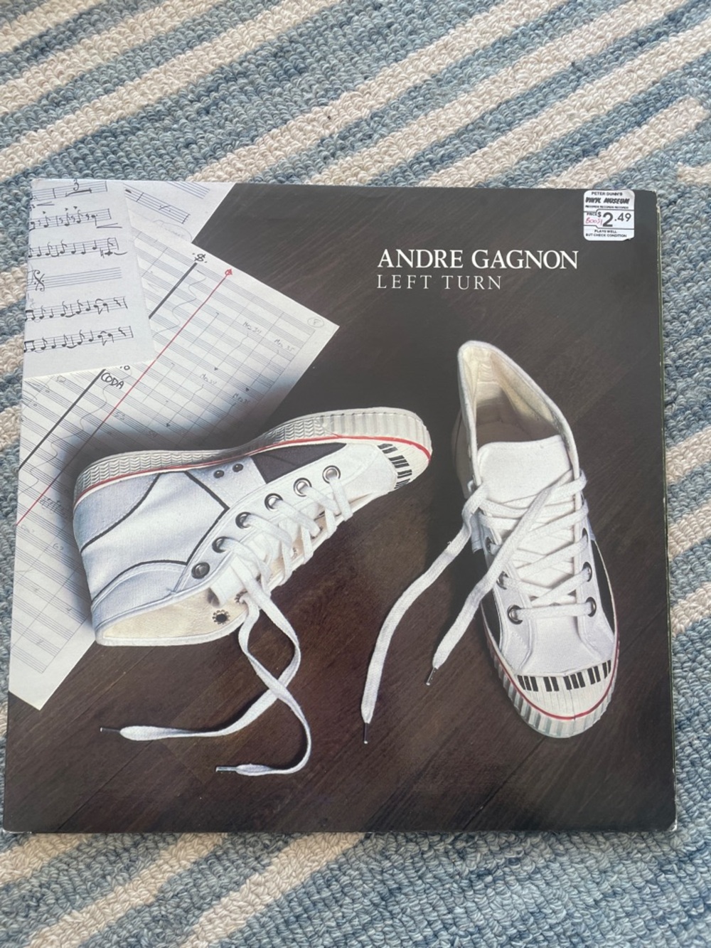 3/$30 Andre Gagnon - Left Turn 1981 Vinyl LP Jazz funk